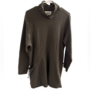 FLAX TUNIC top/shirt small